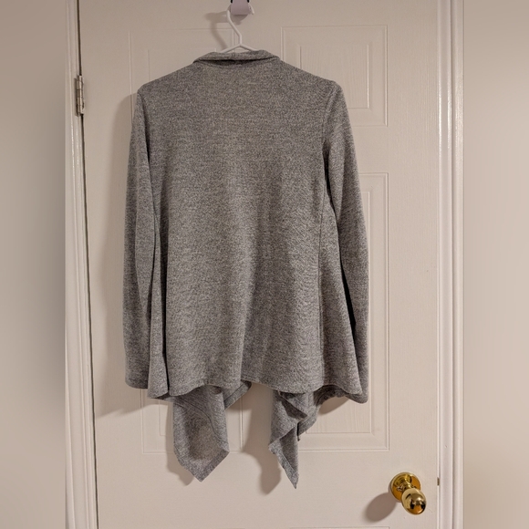 Ardene grey cascade cardigan - Picture 2 of 4